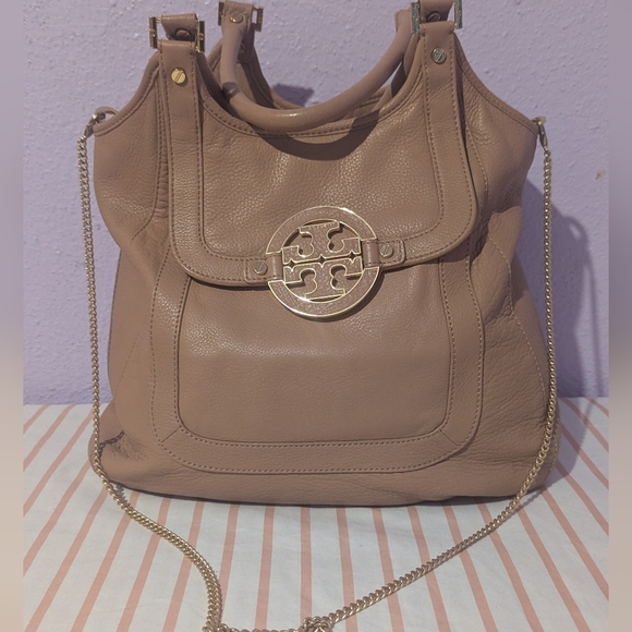 Tory Burch Pink Leather Shoulder Bag - Picture 2 of 8